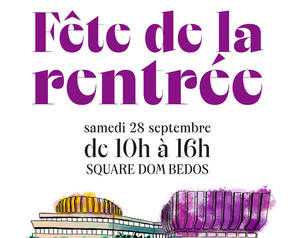 Fête de la rentrée du Conservatoire de Bordeaux