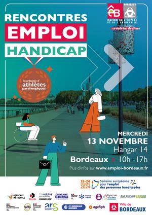 Les Rencontres Emploi-Handicap reviennent le 13 novembre 2024 !