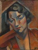 André Lhote, femme accoudée, 1928 © F. Deval, mairie de Bordeaux.