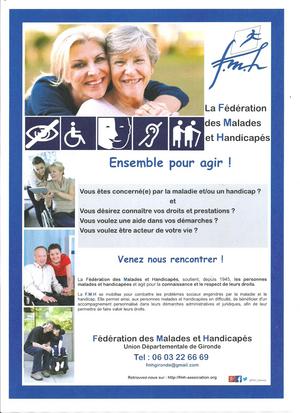 Fédération des Malades et Handicapés Union Départementale de Gironde