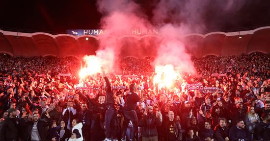 Les supporters des Girondins avaient répondu à l'appel.