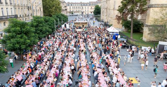 Le bal populaire célébrant les 80 ans de la Libération de Bordeaux le 31 août dernier. 