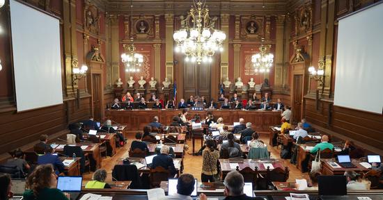 La séance de rentrée du Conseil municipal, le 1er octobre dernier.