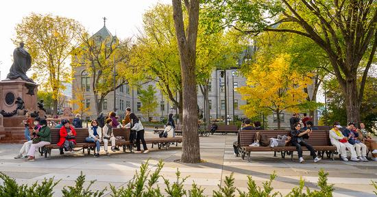 Jardins de l'Hôtel de ville de Québec